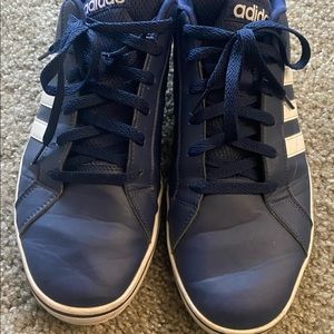 mens Adidas Blue Bottom shoes